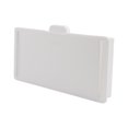 thumbnail image 3 of ABS Under Desk Drawer Organizer Storage Box for Office Pen Holder with Smooth Slide Handle Large Capacity Desktop Stationery Cosmetics Container Gray, 3 of 7