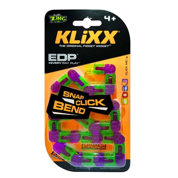 Gadget à gigoter de couleur violette Klixx de Zing