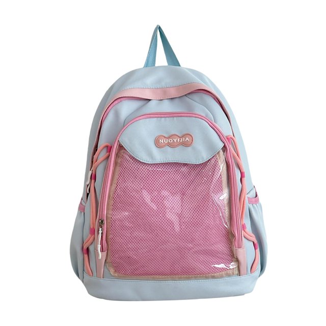 Esquirla Fashion Backpack Adjustable Shoulder Straps Daypack for Trips Outdoor Street Blue
