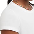 thumbnail image 4 of Hanes T-Shirt Essentiel pour Filles, Lot de 2, S, Blanc, 4 of 4
