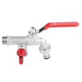thumbnail image 3 of Domqga Brass Double Valve Tap, Double Valve Water Tap, For Home Garden, 3 of 8