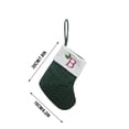 thumbnail image 3 of Vaidha Christmas Large Letters Christmas Stockings Cute Striped Christmas Tree Pendant Holiday Decorations, 3 of 5
