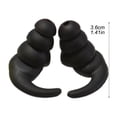 thumbnail image 2 of BKER Bouchons d'Oreilles en Silicone pour Nageurs, Rassurez Votre Natation, 2 of 6
