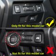 thumbnail image 2 of Pour Subaru WRX / WRX STI 2015 - 2021 Cache-Bouton Interrupteur Intérieur, 2 of 4