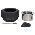 thumbnail image 4 of Sunjoy 26 inch Hexagonal Low Smoke Firepit, 4 of 16