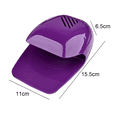 thumbnail image 2 of Nail Fan Dryer for Regular Nail Polish, Portable Nail Dryer Nail Art Polish Machine Quick Dry Nail Polish Gel Nail Dryer Blower for Fingernail Toenail, Portable Fans Battery Operated, 2 of 5