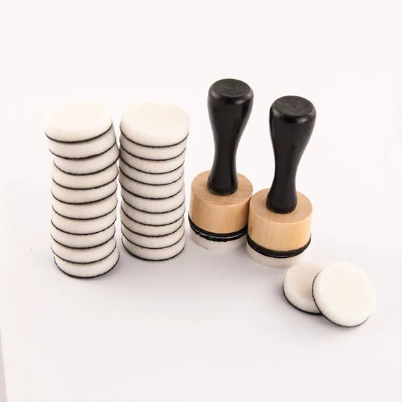 Shisuyan 1 Set Creative Blending Tools For Stencil Art And Color Mixing In Multi Wood For Art Projects