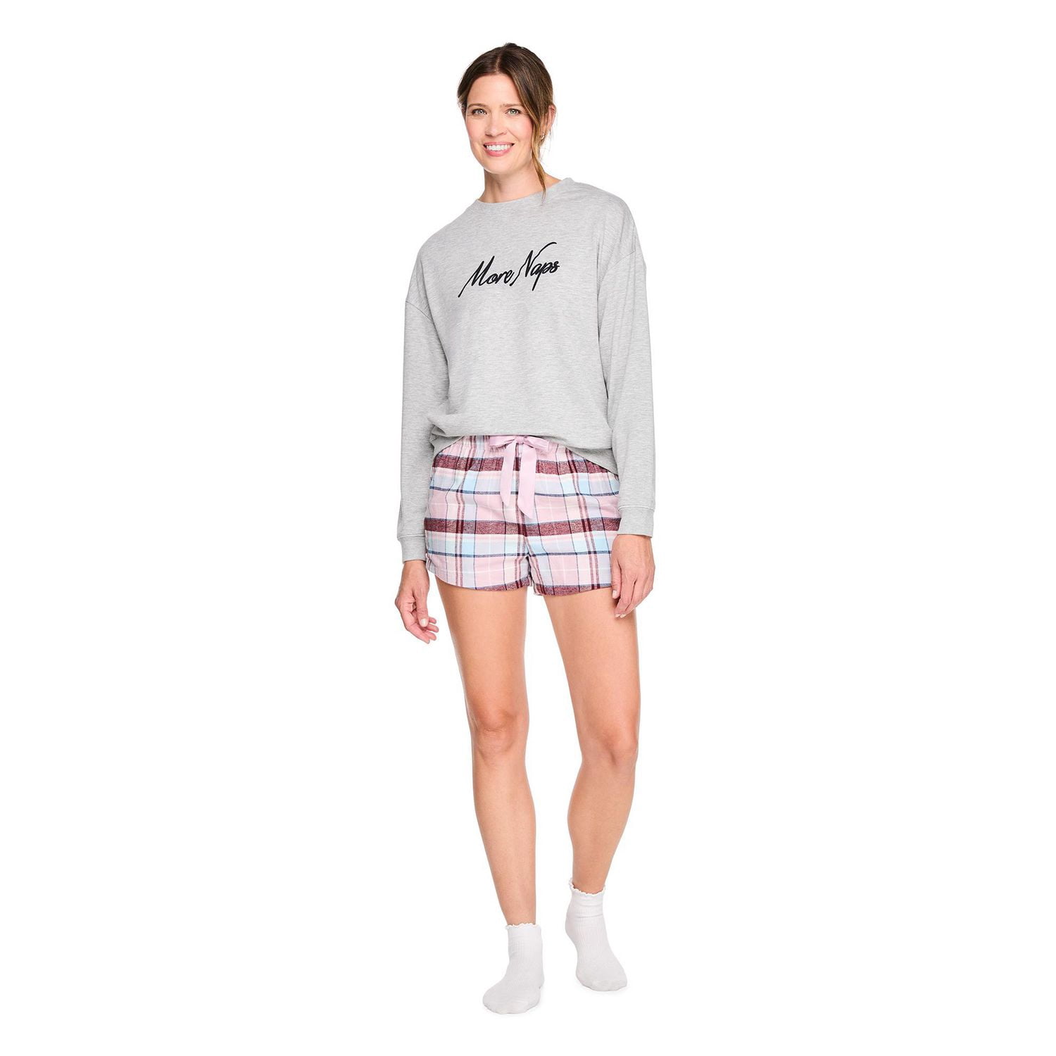 George Women's Flannel Pajama Short
