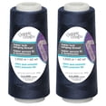 thumbnail image 1 of UNIQUE CREATIV TRULOCK Polyester Serging Thread 1500 m (1640 yd), Navy, 1 of 3