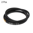 thumbnail image 3 of Unique Bargains B-1800 V-Belts Drive Belt 1800mm Inner Girth Rubber for Power Transmission 2 Pack, 3 of 6