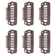 thumbnail image 1 of Clips, Différents Clips d'Utilisation Snap Peigne Matériau Durable pour Femme pour Marron Berline, 1 of 8