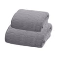 thumbnail image 2 of Extra Large Bath Towel Set Of 2 Oversized Bath Sheet Super Soft Absorbent Bathroom Towel Set Microfiber Dry Shower Towel For Hotel Bath Gym, Czzoypi Extra Large Bath Towel Set, 2 of 6