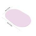 thumbnail image 3 of Naittoop Bath Rug Super Absorbent Quick Dry Rubber Backing Non Slip Washable Bathroom Floor Mats Shower Rug For In Front Of Bathtub-Shower Room 16x24, 3 of 6