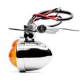 thumbnail image 3 of Krator Chromé Conduit Lampe Spot Bar Support avec Clignotants Moto Compatible avec Harley Davidson V-Rod Nuit Rue V Rod, 3 of 4