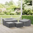 thumbnail image 1 of Crosley Marques MO75012-GY Ensemble de Housses pour Sectionnel 4 Pcs, Gris, 1 of 9