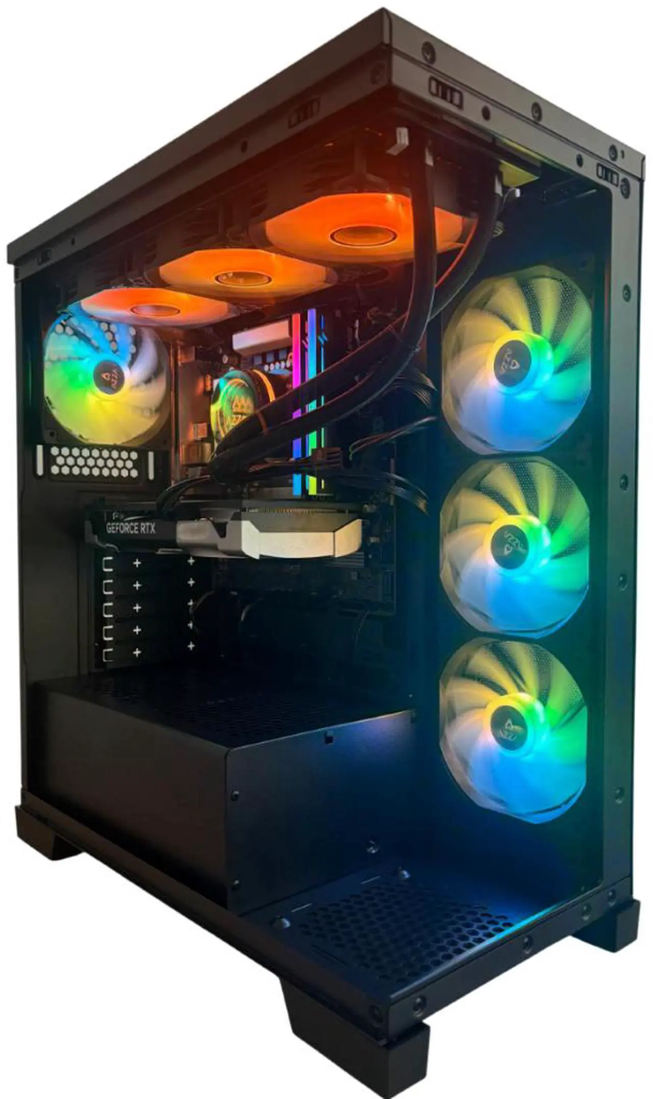 AZZA Gaming PC CYRUS CORE, Intel Ci5-14400, Nvidia RTX5060Ti 8GB, 32GBx1 DDR5, 1TB M.2 SSD, Windows 11 Home