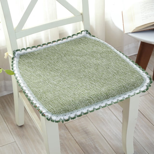 Cushion Pad, Linen Fabric, Breathable Mesh Design, Ergonomic Support, for Office/computer, Seating Comfort, Durable Woven Material, Home Office Decor, Desk Chair Cover, Travel Friendly Pad Hzhnb