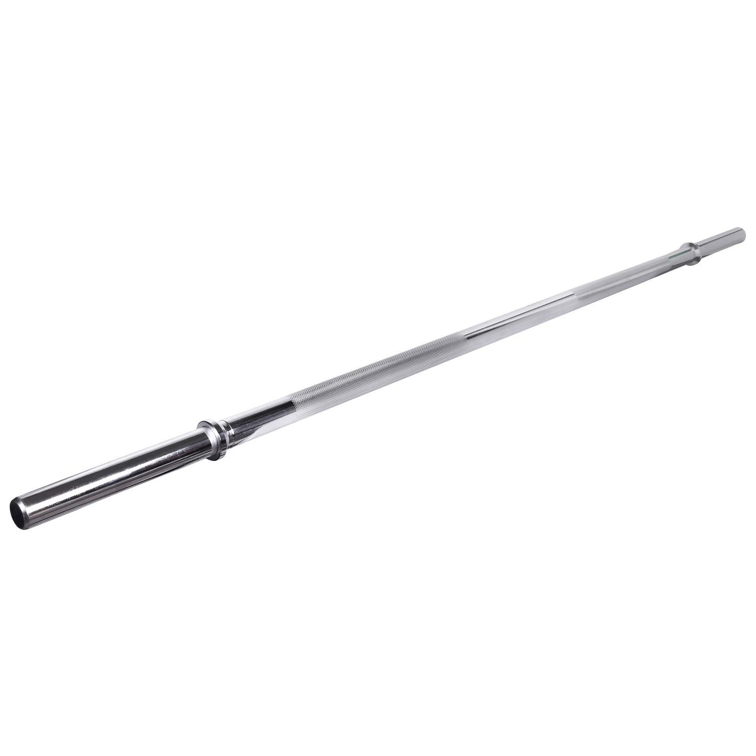 Barre de musculation droite 48 po GoZone – Argent