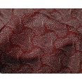 thumbnail image 4 of oneOone Silk Tabby Fabric Floral Block Printed Craft Fabric BTY 42 Inch Wide, 4 of 4