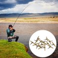 thumbnail image 3 of Fishing Crimp Swivel,  Line Connector Green Portable T-Shaped  for Outdoor, 3 of 8