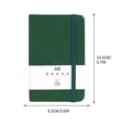 thumbnail image 2 of CQCYD A6 Notebook, Horizontal Thickened Paper Notebook, Office Learning Journal, Pocket Notebook for Study Professionals, Portable Notebook for Daily Notes Meeting Planner, 2 of 2