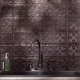thumbnail image 5 of FASÄDE Traditional Style 10 Decorative Vinyl Backsplash Panel in Smoked Pewter (6X6 Inch Sample), 5 of 5