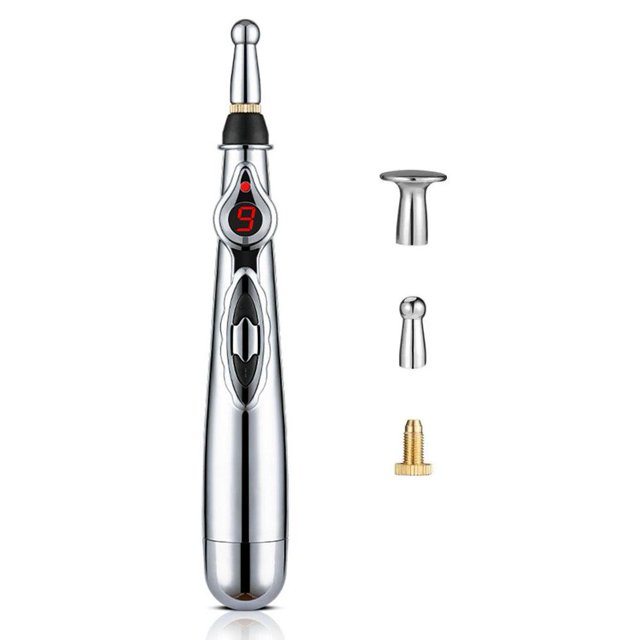 Electric Acupuncture Pen Pain Relief Point Massage Electronic Meridianb