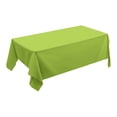 thumbnail image 2 of HHBEAUTY Rectangle Vinyl Tablecloth, Waterproof Spillproof Plastic Backed Table Cloth, Wipe Clean Table Cover for Dining, Buffet Parties and Camping (54" x 72"), 2 of 7