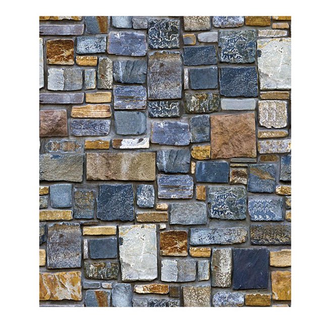 CAROOTU 3D Self Adhesive Wallpapers Waterproof Brick Pattern Wallpapers Removable Wall Paper for Home Restaurant Coffee Shop