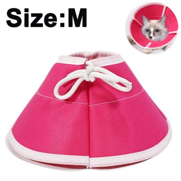 Dog Cone Adjustable Pet Cone Pet Recovery Collar Comfy Pet Cone Collar Protective Collar for After Surgery Anti-Bite Lick Wound H