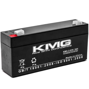 KMG Batterie de Remplacement 6V 3 Ah Compatible avec Protection One BT0008N