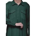thumbnail image 3 of Atasi Kurta Pathani à Manches Longues Pyjama Kurta Indien Long Pyjama pour Hommes, 3 of 5