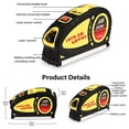 thumbnail image 2 of EIGTHTAIL 4 in 1 Laser Tape Measure  Double-Level Bubble Laser Measurement Tool  65ft/20m Laser Level, 2 of 7
