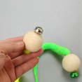 thumbnail image 2 of 5pcs Interactive Cat Worm Ball with Bell Funny Wobbly Balls Cat Bell Toy Colourful Kitty Toy, 2 of 6