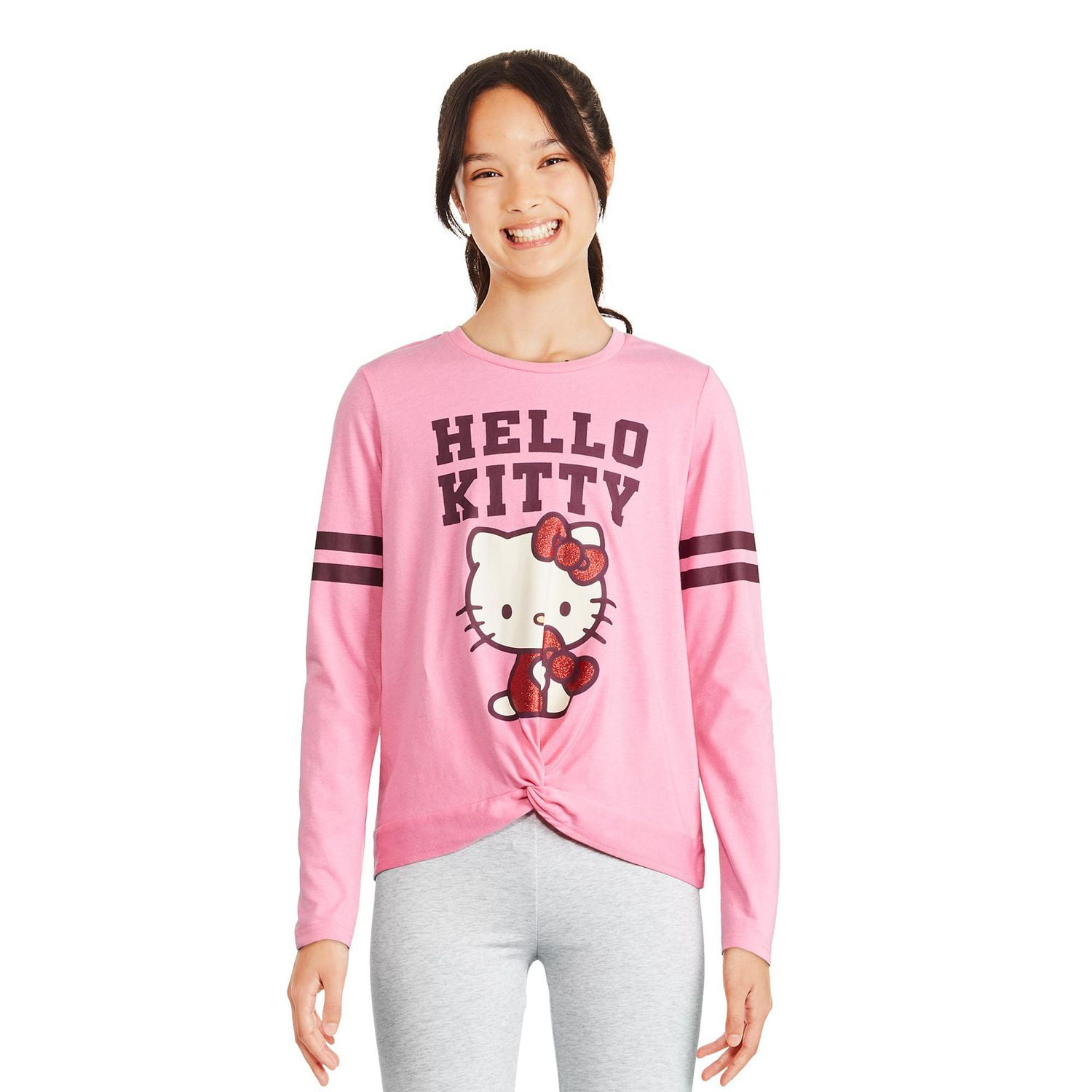 Hello Kitty Girls' Front Tie Top