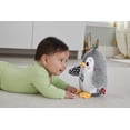 thumbnail image 4 of Fisher-Price Plush Tummy Time Toy, Flap & Wobble Penguin, Newborn Musical Toy, 4 of 6