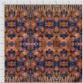 thumbnail image 2 of Soimoi Modal Satin Fabric Leaves & Rose Panel Fabric Prints by Yard 42 Inch Wide, 2 of 5