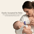 thumbnail image 2 of Lansinoh Anti-Colic Baby Bottles for Breastfeeding Babies, 240 ml (8 Ounces), 3 Count, Includes 3 Medium Flow Nipples, 2 of 6