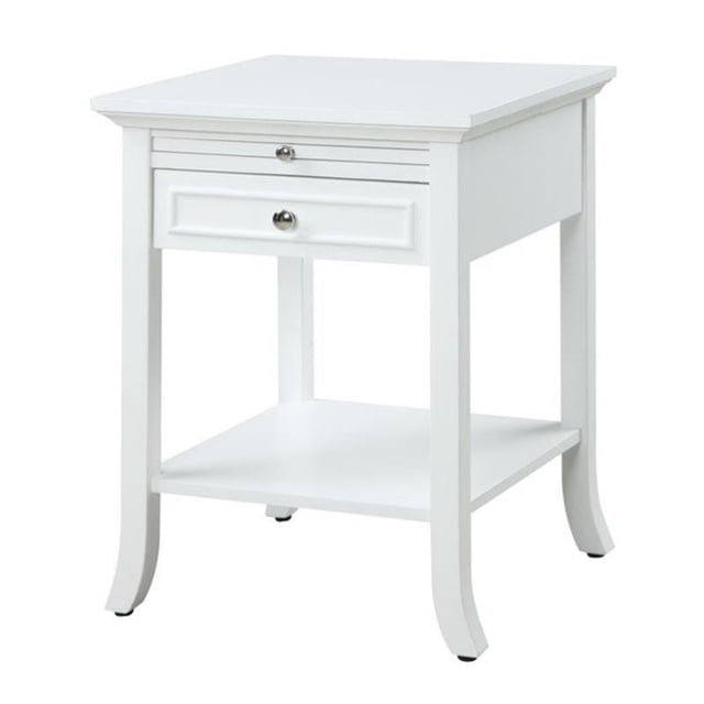 Convenience Concepts Table d'Appoint Logan American Heritage, Fini Bois Blanc