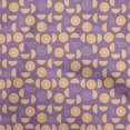 thumbnail image 1 of oneOone Cotton Poplin Purple Fabric Lemon Sewing Craft Projects Fabric Prints By Yard 42 Inch Wide, 1 of 4