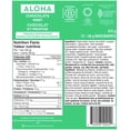 thumbnail image 3 of Aloha Barre Protéinée Biologique - Saveur Chocolat-Menthe Végétale (12 Barres), 3 of 6