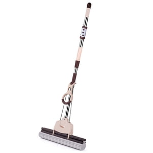 Mops for Floor Cleaning Christmas Ornaments Wood Floor Mop Floor Mops Wet Mop Household Mop Hand Collodion Mop Absorbs Water Halffold Thickened Sponge Mop Belt Mop Head Household Cleaning for Home