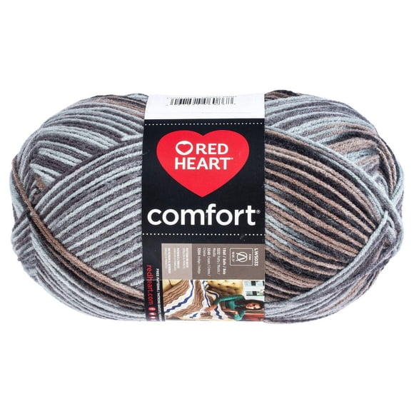 Red Heart® Fil Comfort®, Imprimés, Acrylique #4 Moyen, 12oz/340g, 649 Yards