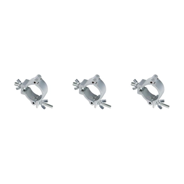 tamizeot Versatile Lighting Hook Mount for Club Exhibition Event Alloy Wrap Around Clamp Aluminum Master 3Set