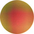 thumbnail image 1 of Ahgly Company Machine Washable Indoor Round Transitional Lava Red Area Rugs, 3' Round, 1 of 7