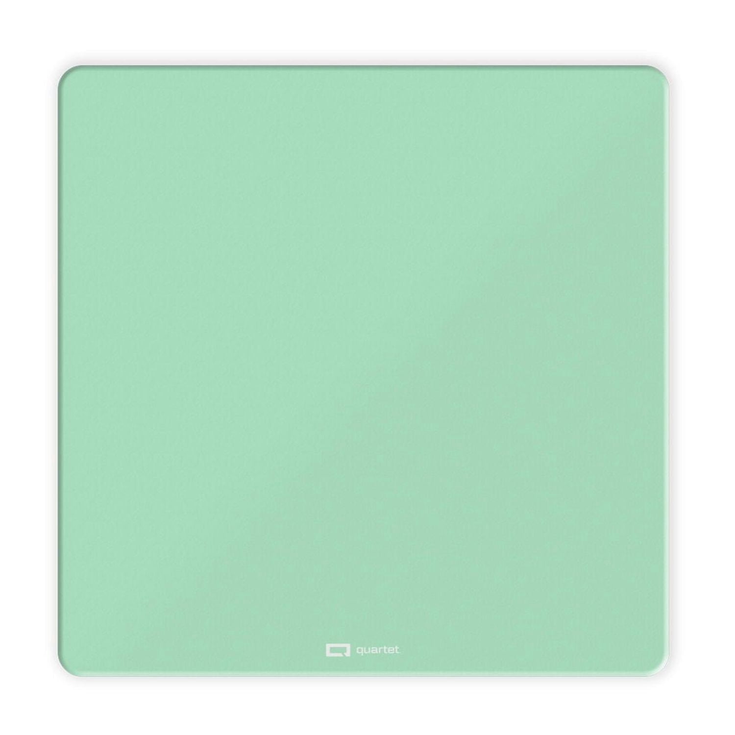 Quartet Tuile en étain effaçable à sec magnétique, sans cadre, couleurs assorties, 12 po x 12 po