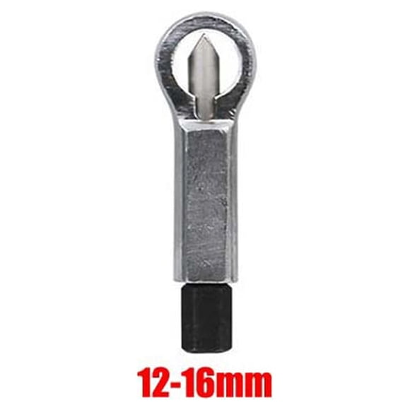 Metal Nut Splitter Breaker Tool 12-16mm Manual Pressure Nut Remover Extractor with Chrome Vanadium Steel Construction for Rusted Frozen Rounded Nut Removal Home Improvement Repair