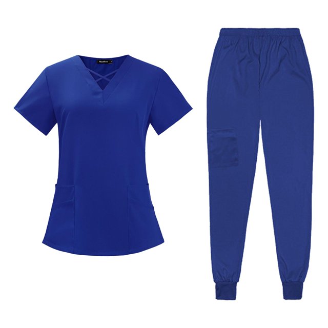 Nursing Keeper Set for Women, Work Suits, Soft Long Pants, Nurse Uniform, Scrub XL