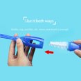 thumbnail image 3 of Bottle Gap Groove Cleaning Cup Sponge Brush Universal Spaces Clean Tool Universal Multifunctional Long-Handle For Home Kitchen Bowl Green, 3 of 9