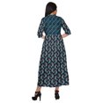 thumbnail image 4 of Moomaya Kurta Imprimée Tenue d'Été Kurti pour Dames Tunique à Fente avant Hauts pour Femmes, 4 of 5